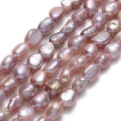 Natural Cultured Freshwater Pearl Beads Strands