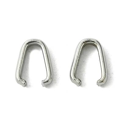 Non-Tarnish 304 Stainless Steel Snap on Bails