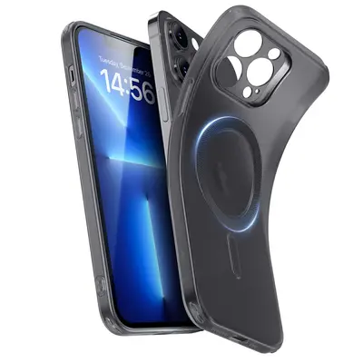 iPhone 13 Pro Zero Clear Case (HaloLock) Frosted Black