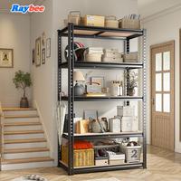 Raybee Garage Shelves Classic 5-Tier W30N Metal Storage Shelving Unit Height Adjustable Versatile Utility Rack for Warehouse ...