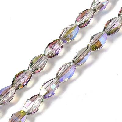 Electroplate Glass Beads Strands