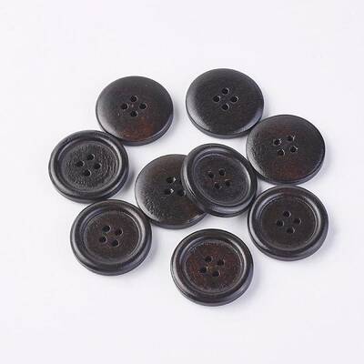Round 4-hole Basic Sewing Button