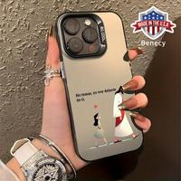 Case for iPhone 16 Pro Max 15 Plus 14 13 12 11 XS XR E Faith Follows Inspirational Aesthetic Pattern Matte Shockproof Anti-Sc...