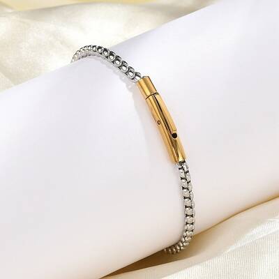 304 Stainless Steel Box Chain Bracelets for Women Men