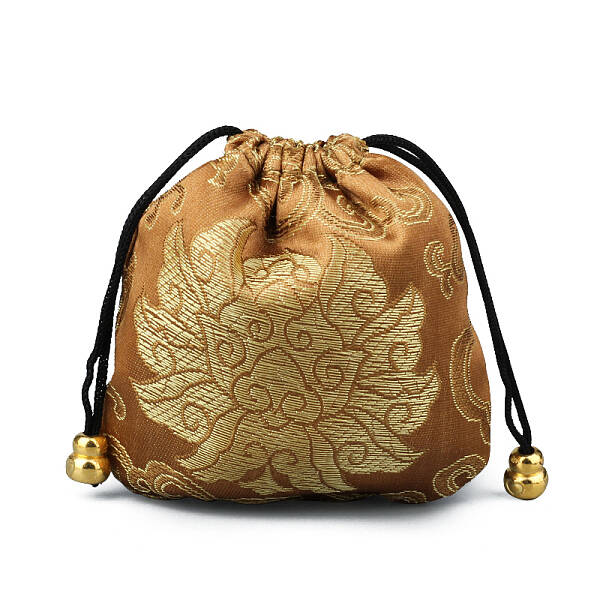 Chinese Style Stain Brocade Jewelry Packing Pouches