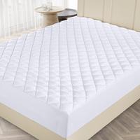 Utopia Bedding Quilted Fitted Queen Mattress Pad, Soft & Elastic Fit Mattress Protector, Stretches Deep up to 16 In, Durable ...