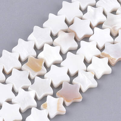 Natural Freshwater Shell Beads Strands