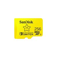 SanDisk 256GB microSDXC UHS-I for Nintendo Switch, Speed Up to 100MB/s (SDSQXAO-256G-GNCZN)