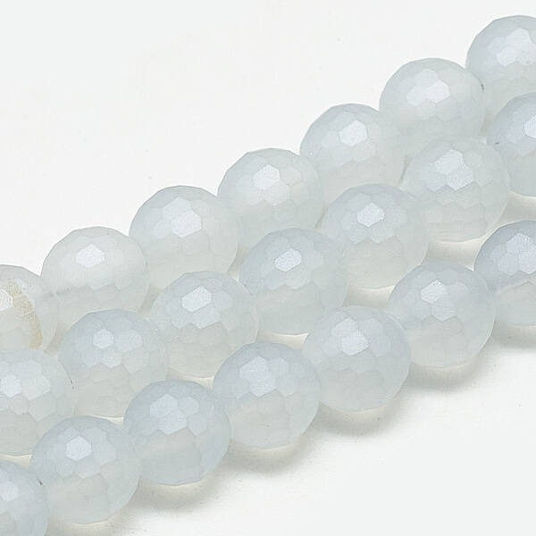Electroplate Glass Beads Strands