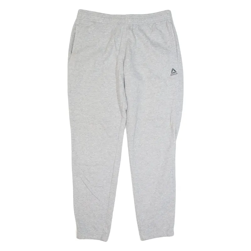 REEBOK Mens Joggers Grey Tapered M W31 L28