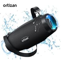 【Ortizan】 100W Bluetooth Speaker - Powerful Sound and Deep Bass, Portable Wireless, IPX7 Waterproof, 12H Playtime, Power ...