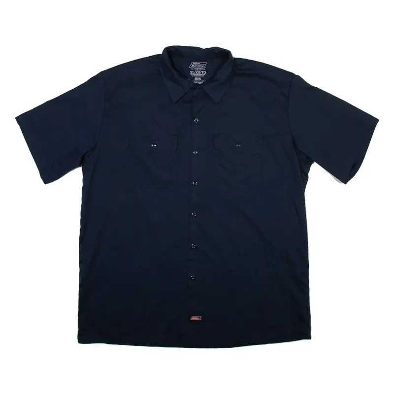 DICKIES Mens Worker Shirt Blue XL