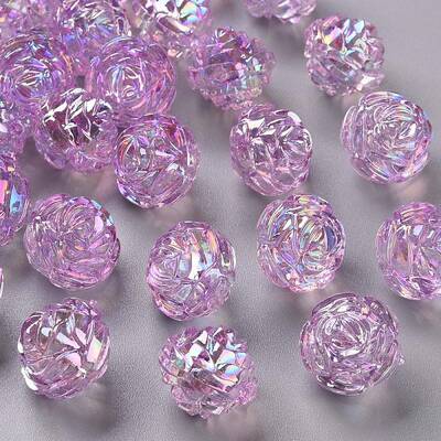 Transparent Acrylic Beads