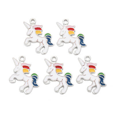Alloy Enamel Pendants