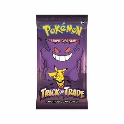 Pokémon Trick or Trade Booster Packs - 3 Additional Game Cards - Pull a Hit or Prize from the Box - Trading Card Game