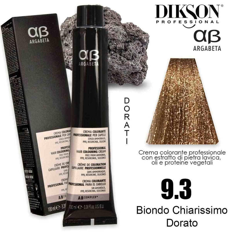 Dikson Argabeta Color 100 Ml 9.3 Very Light Golden Blonde