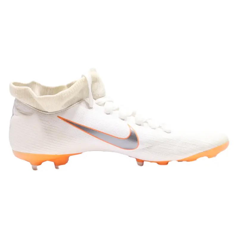 NIKE Mercurial Superfly Sneaker Trainers White Leather Mens UK 9