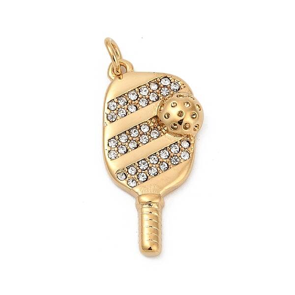 304 Stainless Steel Micro Pave Cubic Zirconia Pendants
