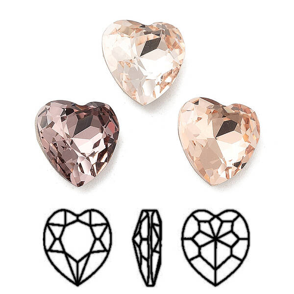 K9 Glass Rhinestone Cabochons