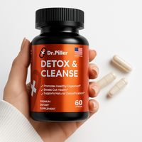 Stock Clearance Sale!  Detox & Cleanse + Probiotic Supplement by Dr.Piller  – Herbal Cleanse & Detoxification | Wellness su...