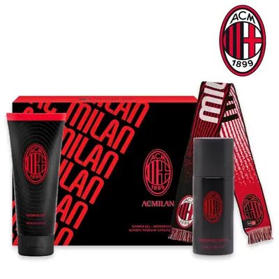 Milano gift set (scarf + deo 150ml + sg 200ml)