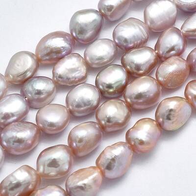 Natural Cultured Freshwater Pearl Beads Strands