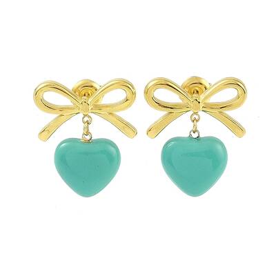 Bowknot 304 Stainless Steel Studs Earrings