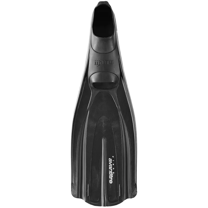 Used Mares Avanti Tre Full Foot Dive Fins - Black-3.5 - 4.5