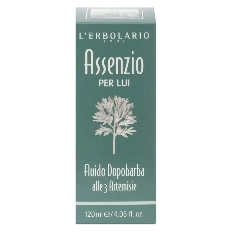 L'Erbolario Absinthe For Him Aftershave Fluid With 3 Artemisias 120 Ml