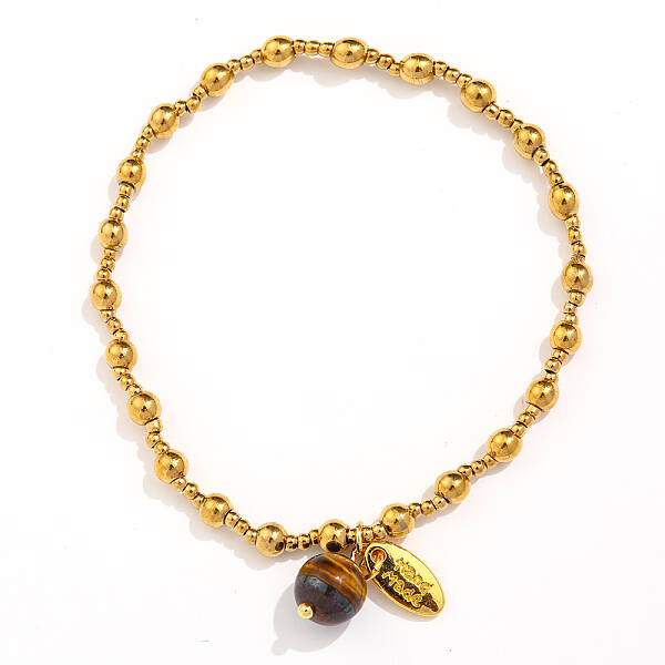 304 Stainless Steel Stretch Bracelets for Women