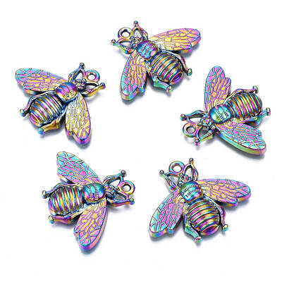 Rainbow Color Alloy Pendants