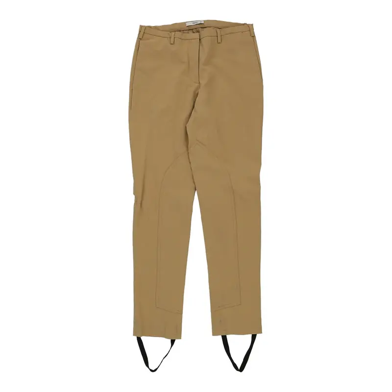 Prada Trousers - 29W UK 10 Beige Polyester Blend