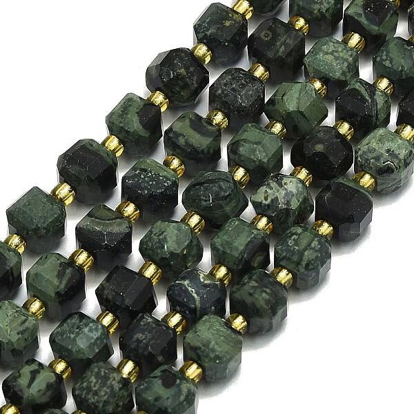Natural Rhyolite Jasper Beads Strand
