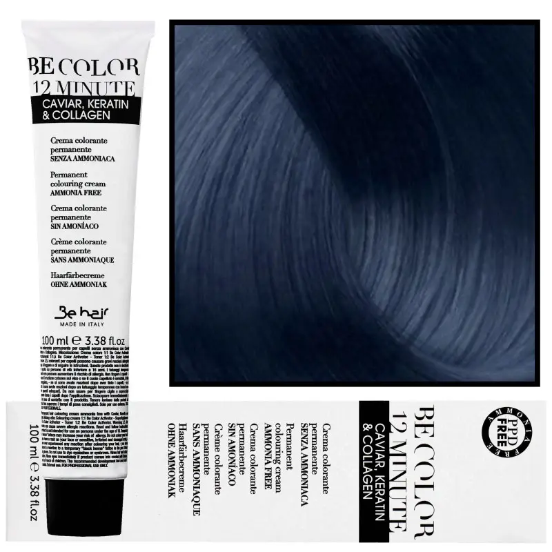Be Hair Be Color Hair dye 12 minutes 100ml 1.11 | Blue Black