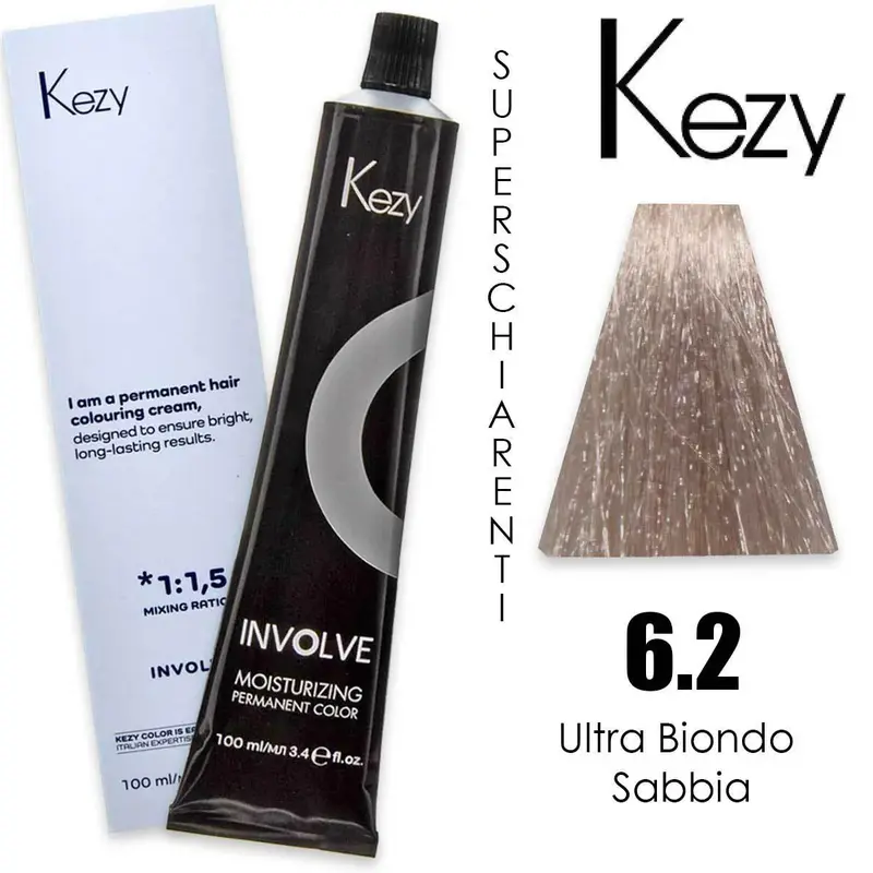 Kezy includes color 100 ml ultra sand blonde 11.16