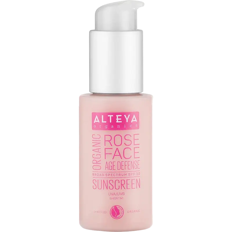 Alteya organics Organic Rose Face Sun Cream SPF 30 50 ml