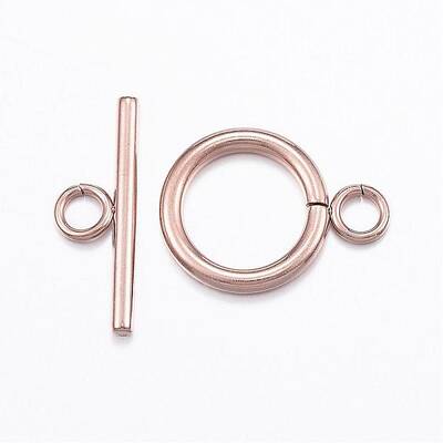 Ion Plating(IP) 304 Stainless Steel Toggle Clasps