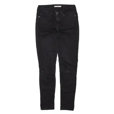 LEVI'S 711 Black Denim Slim Skinny Jeans Womens W27 L30