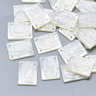 Natural White Shell Mother of Pearl Shell Pendants