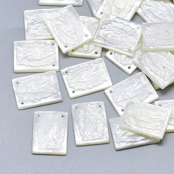 Natural White Shell Mother of Pearl Shell Pendants