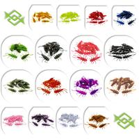 Creek Bugz (Stonefly) 1.375” - 15 pieces per pack - Artifical Fishing Baits Soft Plastic Fishing Lures - Trout, Bass, Perc...