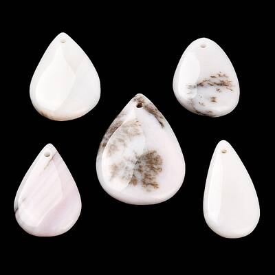 Natural Pink Opal Pendants