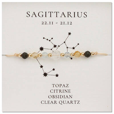 Natural Gemstone Constellation Beaded Bracelets