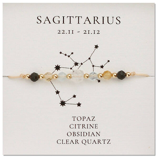 Natural Gemstone Constellation Beaded Bracelets