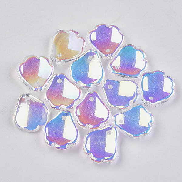 Transparent Glass Pendants