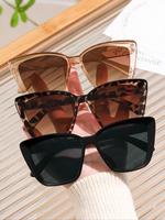Women's Fashionable Summer Trendy Sunglasses for Everyday Use, Modern Fashion Styling Sunglasses 2025 Women Accessories for O...