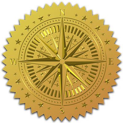 Self Adhesive Gold Foil Embossed Stickers