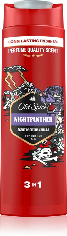 Old Spice Nightpanther shower gel for men 400 ml