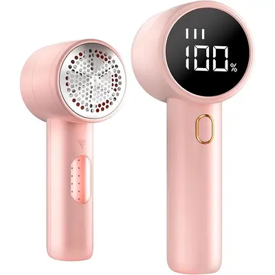 USB Rechargeable Fabric Shaver, 1 Count Portable Handheld Lint Remover, 3-Speeds Sweater Defuzzer, Household Appliances for H...