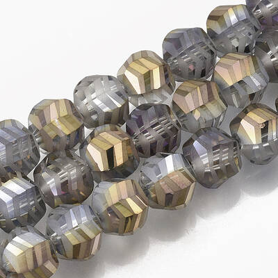 Electroplate Glass Beads Strands